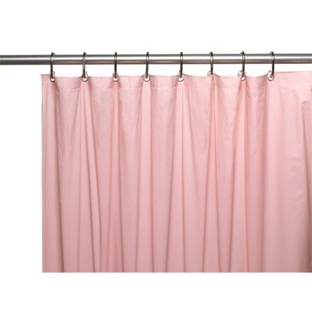 CARNATION HOME FASHIONS Carnation Home Fashions USC-8-18 8-gauge Anti Mildew Shower Curtain Liner; Pink USC-8/18